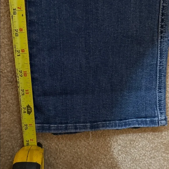 MOTHER Flare Jeans in Deep Blue - Picture 6 of 8